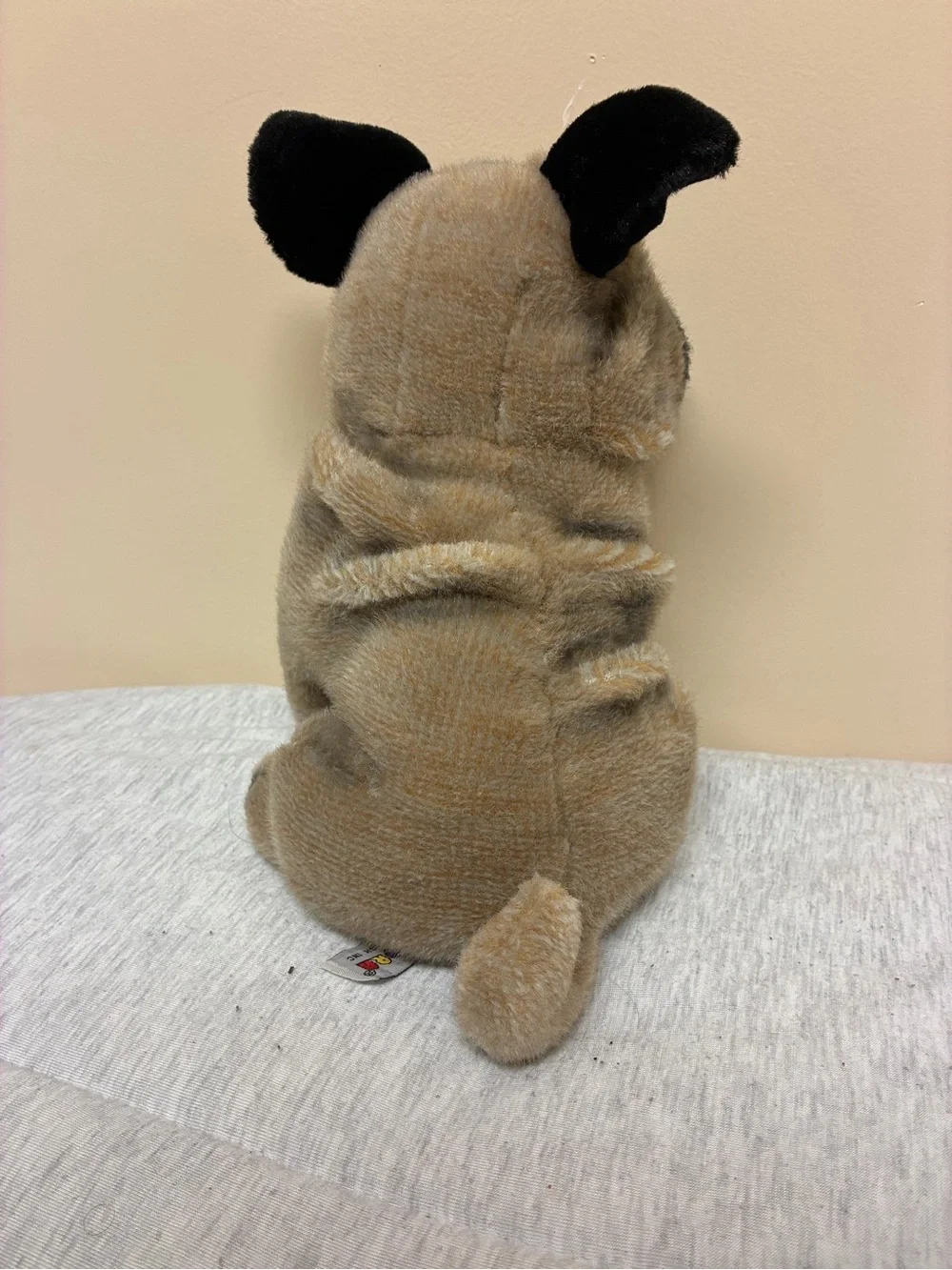 VINTAGE Aurora A&A Plush Pug Dog 11